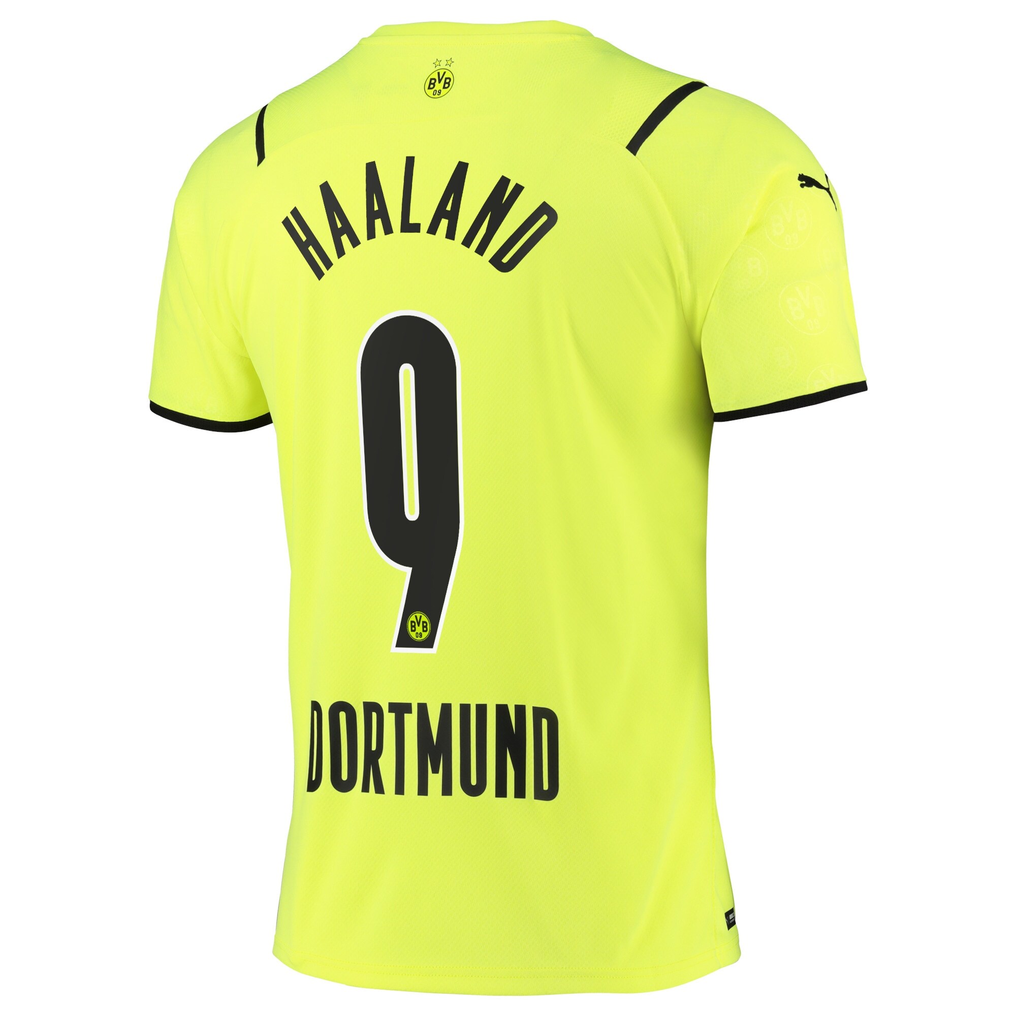 Borussia Dortmund Cup Shirt 2021-22 with Haaland 9 printing