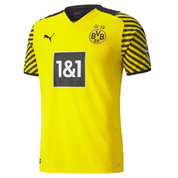 Borussia Dortmund Home Shirt 2021-22 with Hazard 10 printing