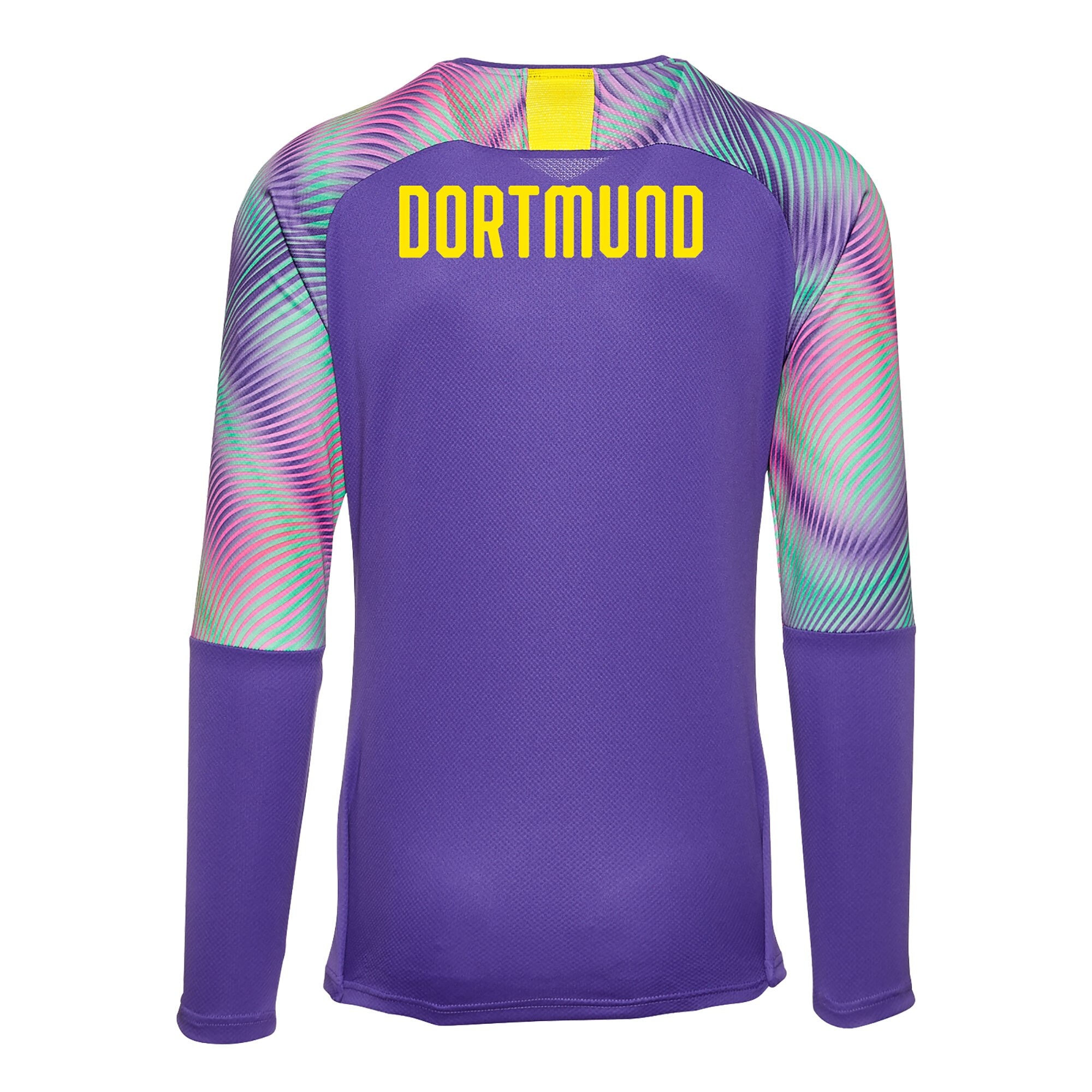 Borussia Dortmund Mens Goalkeeper Shirt  BVB Football Away Long Sleeved 2018 19 