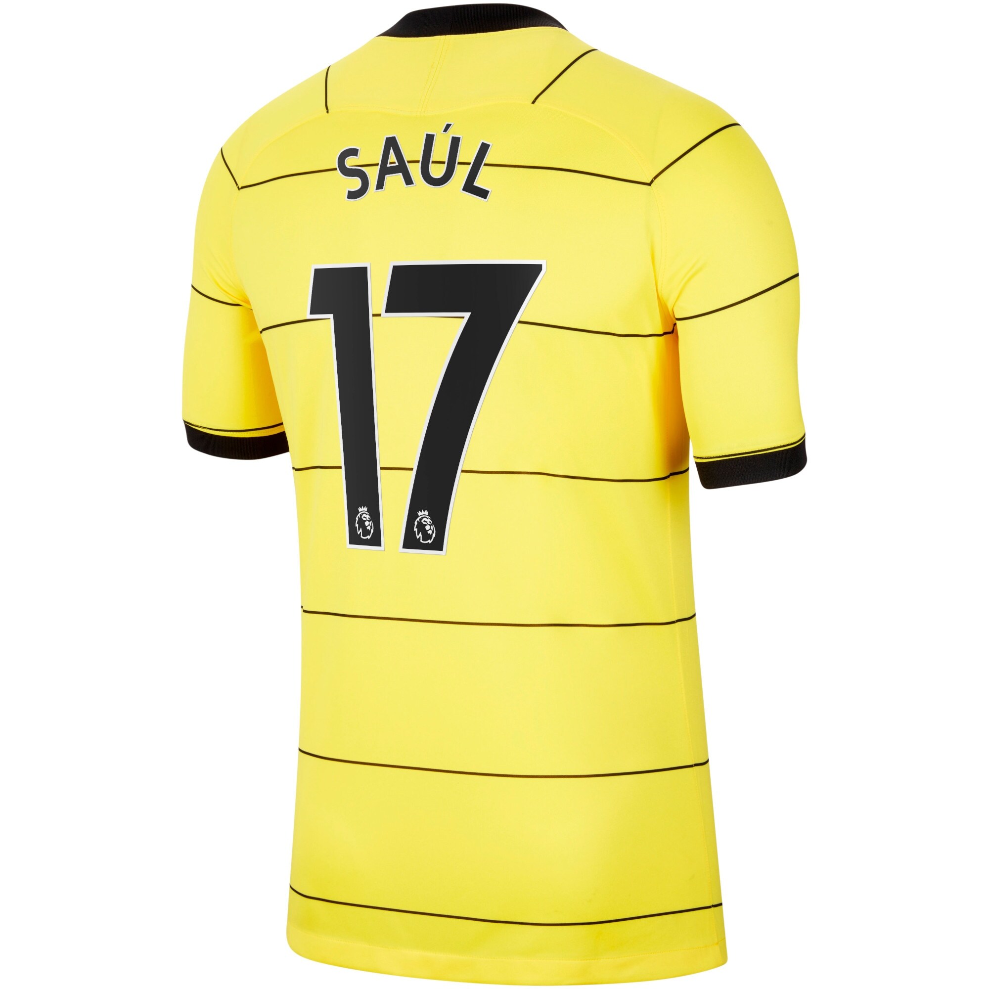 Chelsea Away Stadium Shirt 2021-22 with Saúl 17 printing
