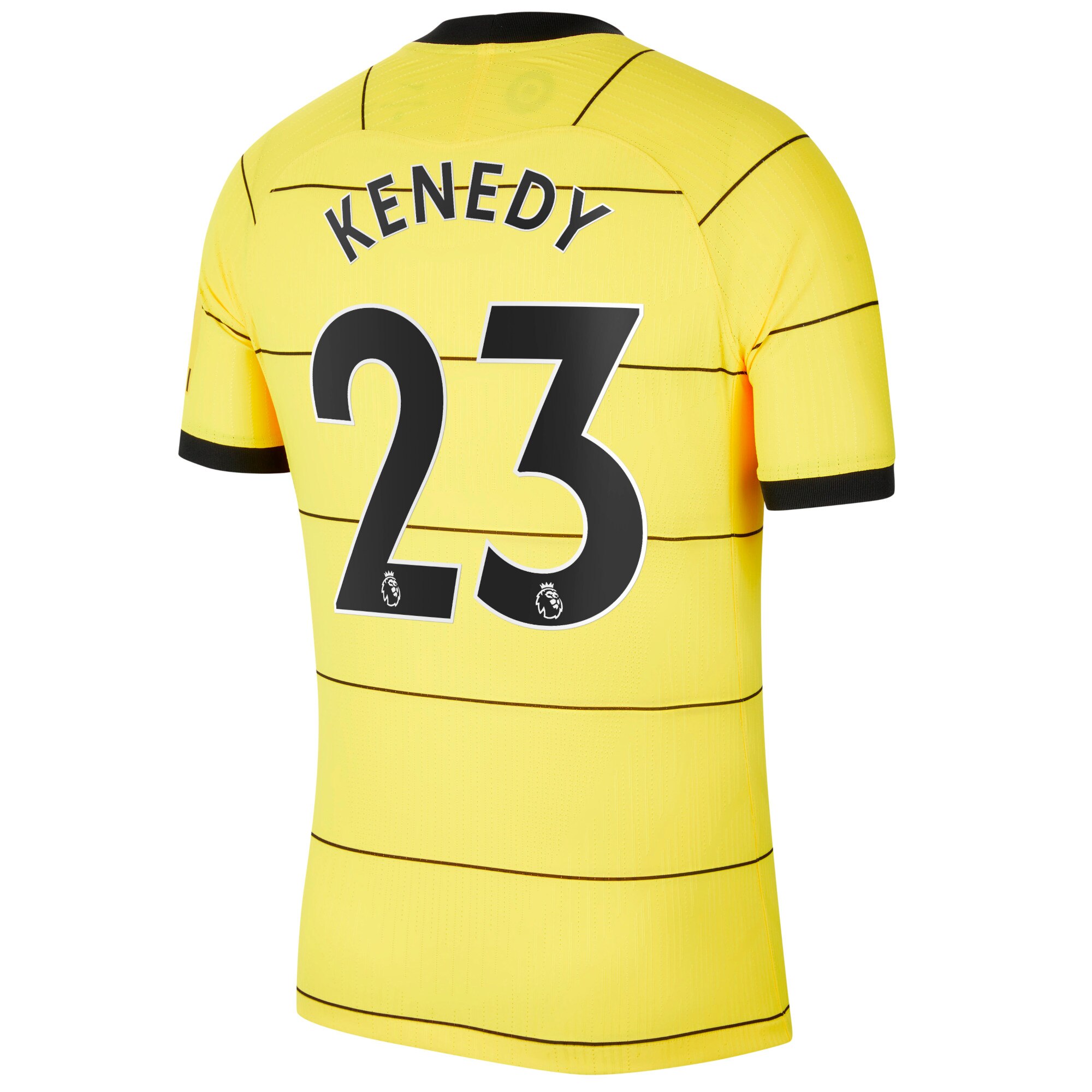 Chelsea Away Vapor Match Shirt 2021-22 with Kenedy 23 printing