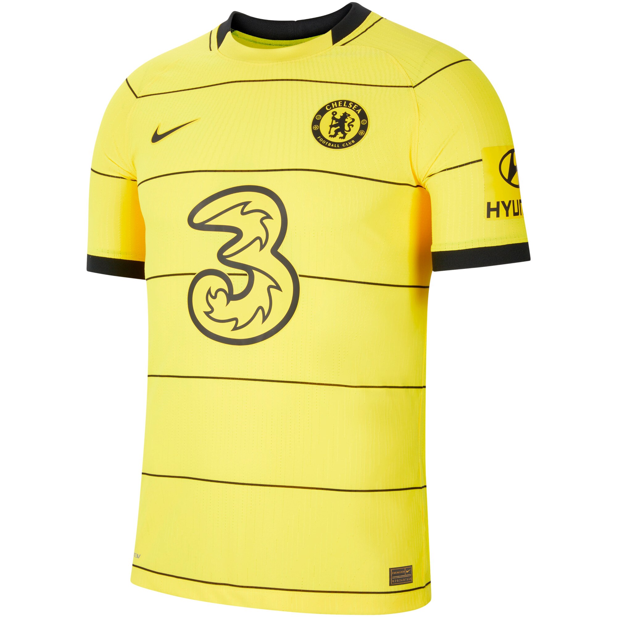 Chelsea Away Vapor Match Shirt 2021-22 with Pulisic 10 printing