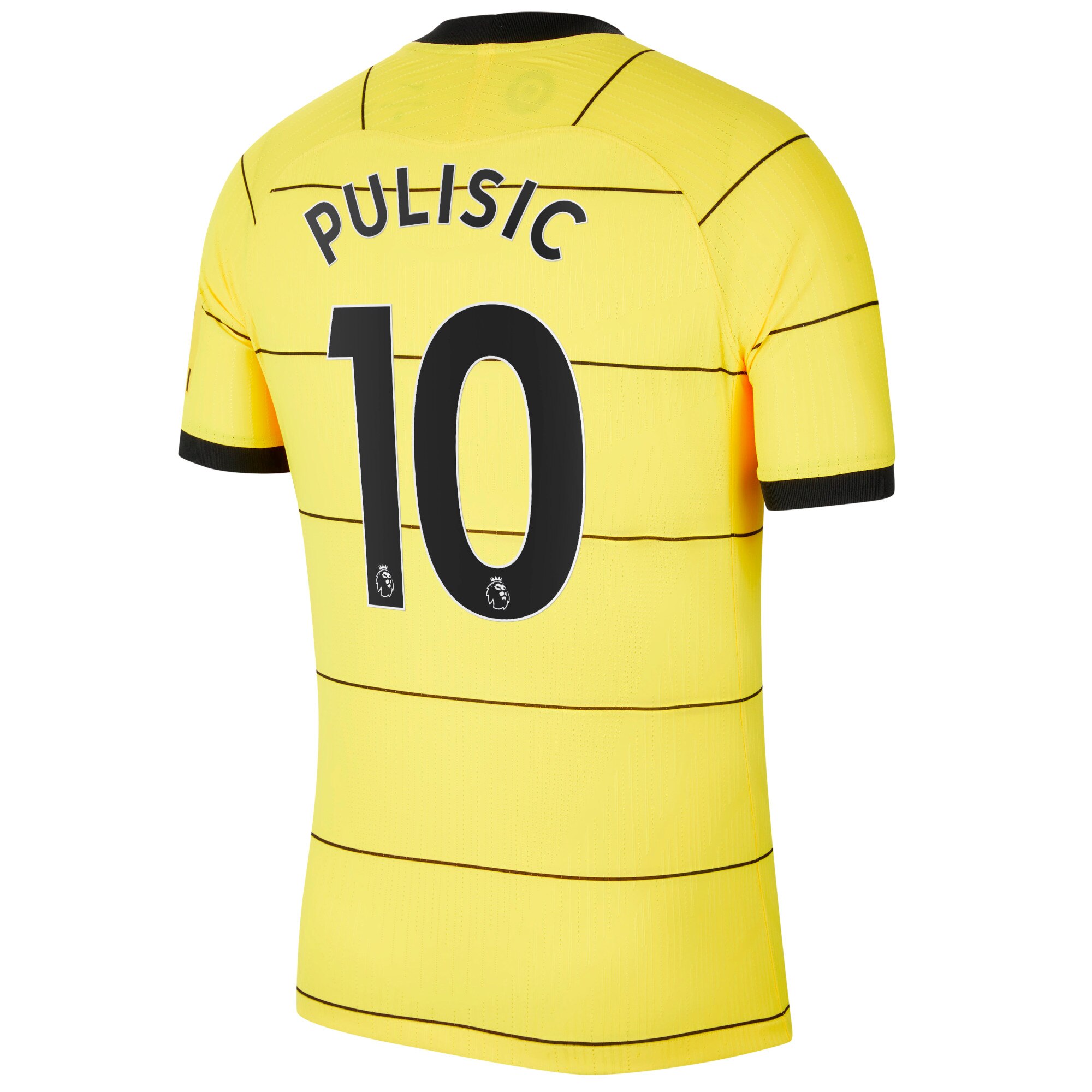 Chelsea Away Vapor Match Shirt 2021-22 with Pulisic 10 printing