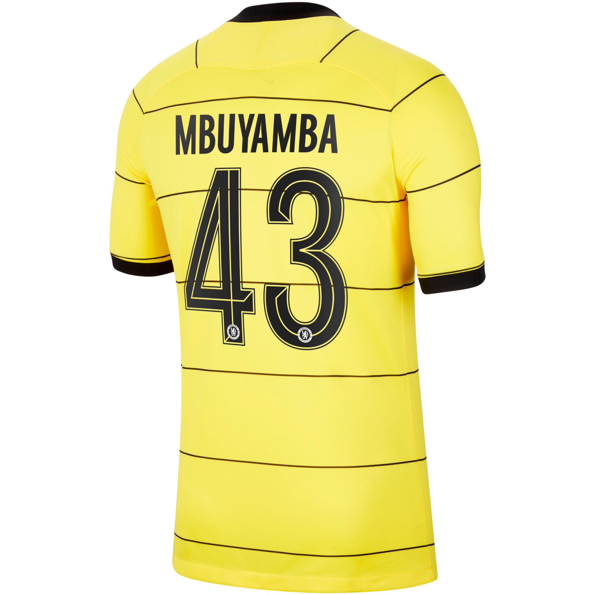 Chelsea Cup Away Stadium Shirt 2021-22 with Mbuyamba 43 printing
