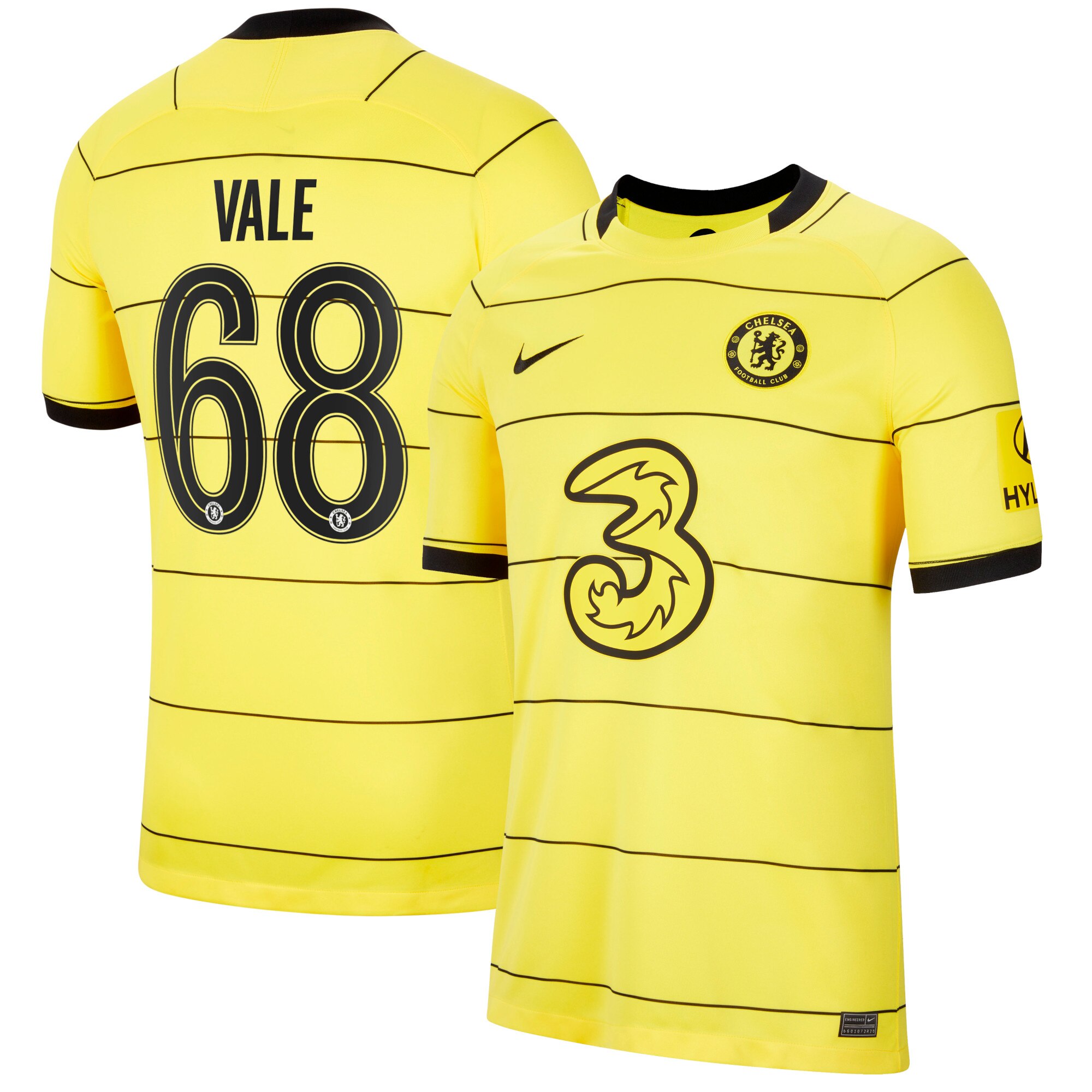 Chelsea Cup Away Stadium Shirt 2021-22 with Vale 68 printing
