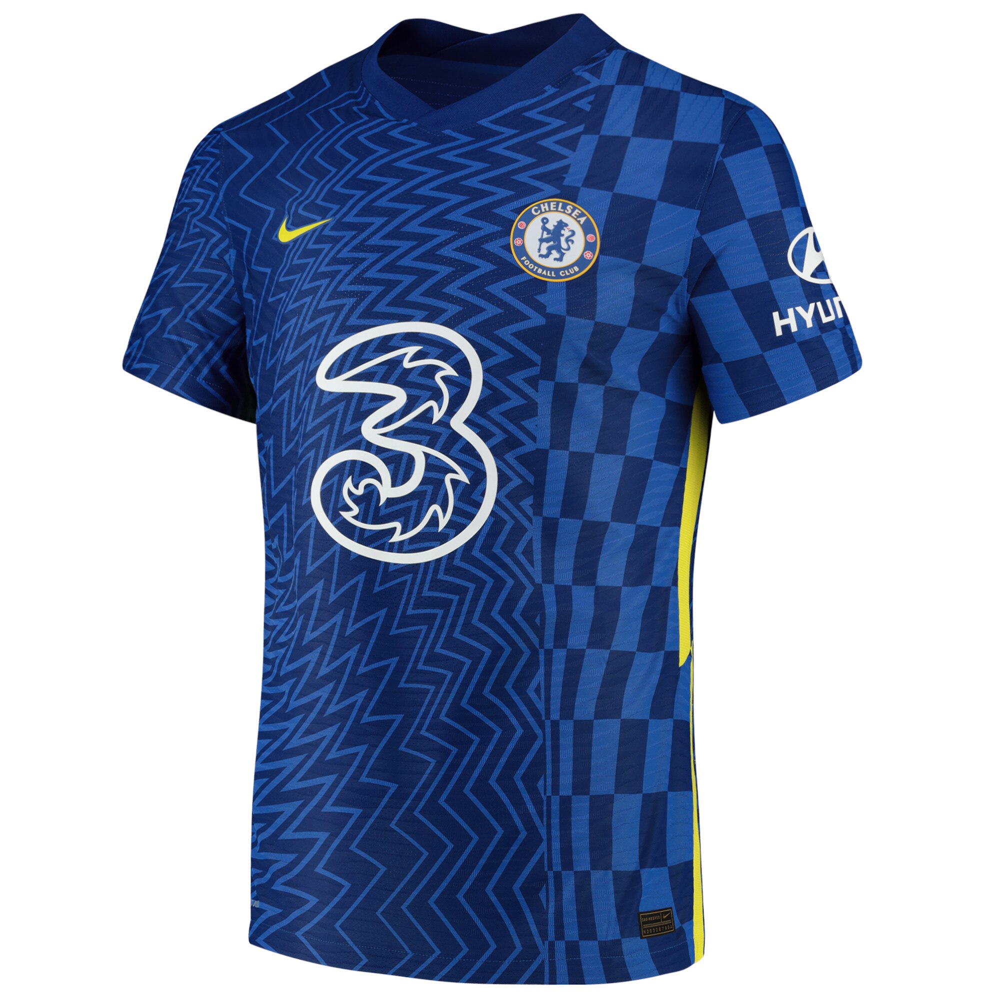Chelsea Cup Home Vapor Match Shirt 2021-22 with Lukaku 9 printing