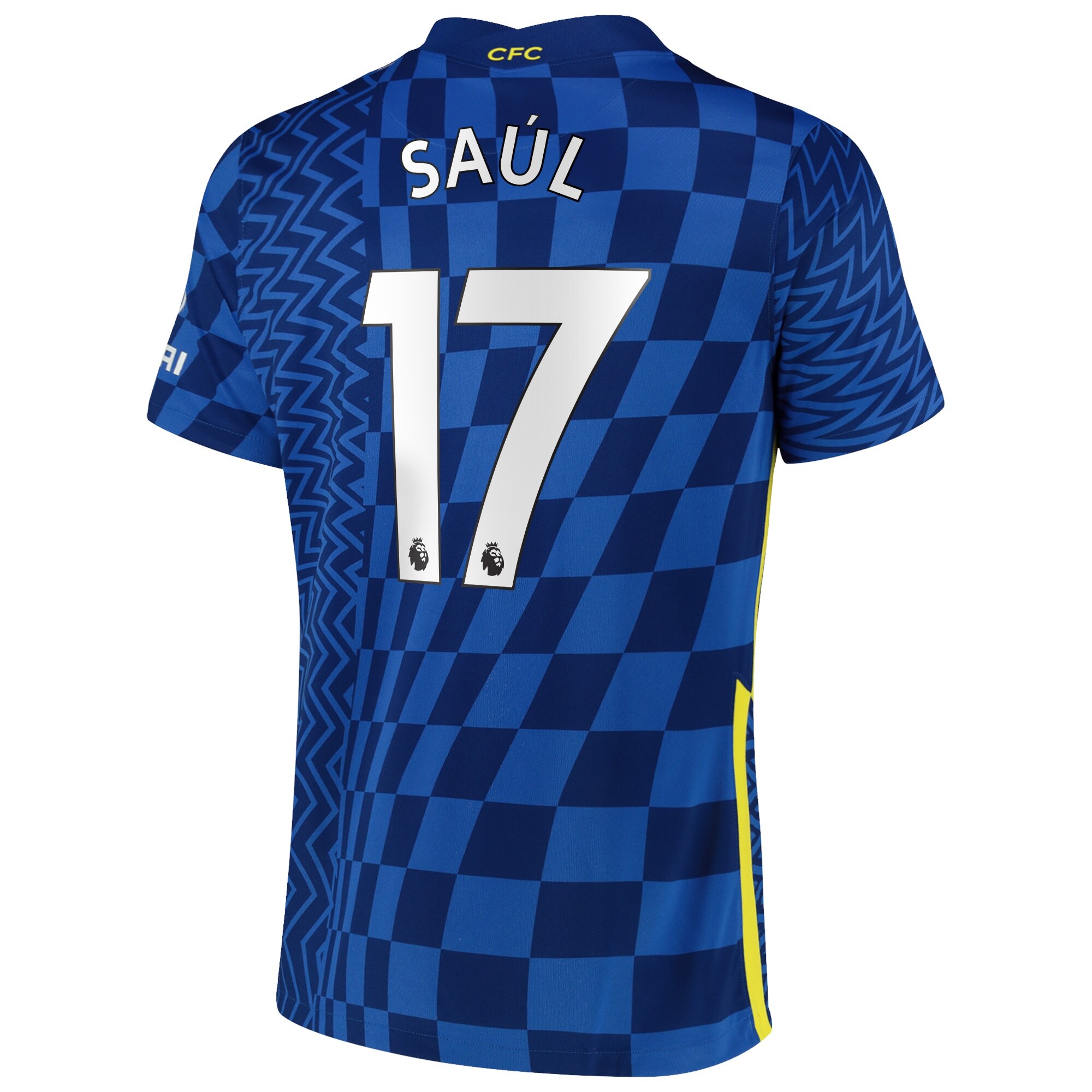 Chelsea Home Stadium Shirt 2021-22 with Saúl 17 printing