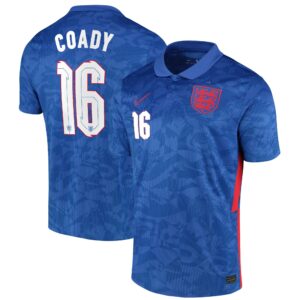 England Away Stadium Shirt 2020-22 with Coady 16 printing