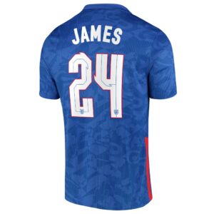 England Away Stadium Shirt 2020-22 with James 24 printing