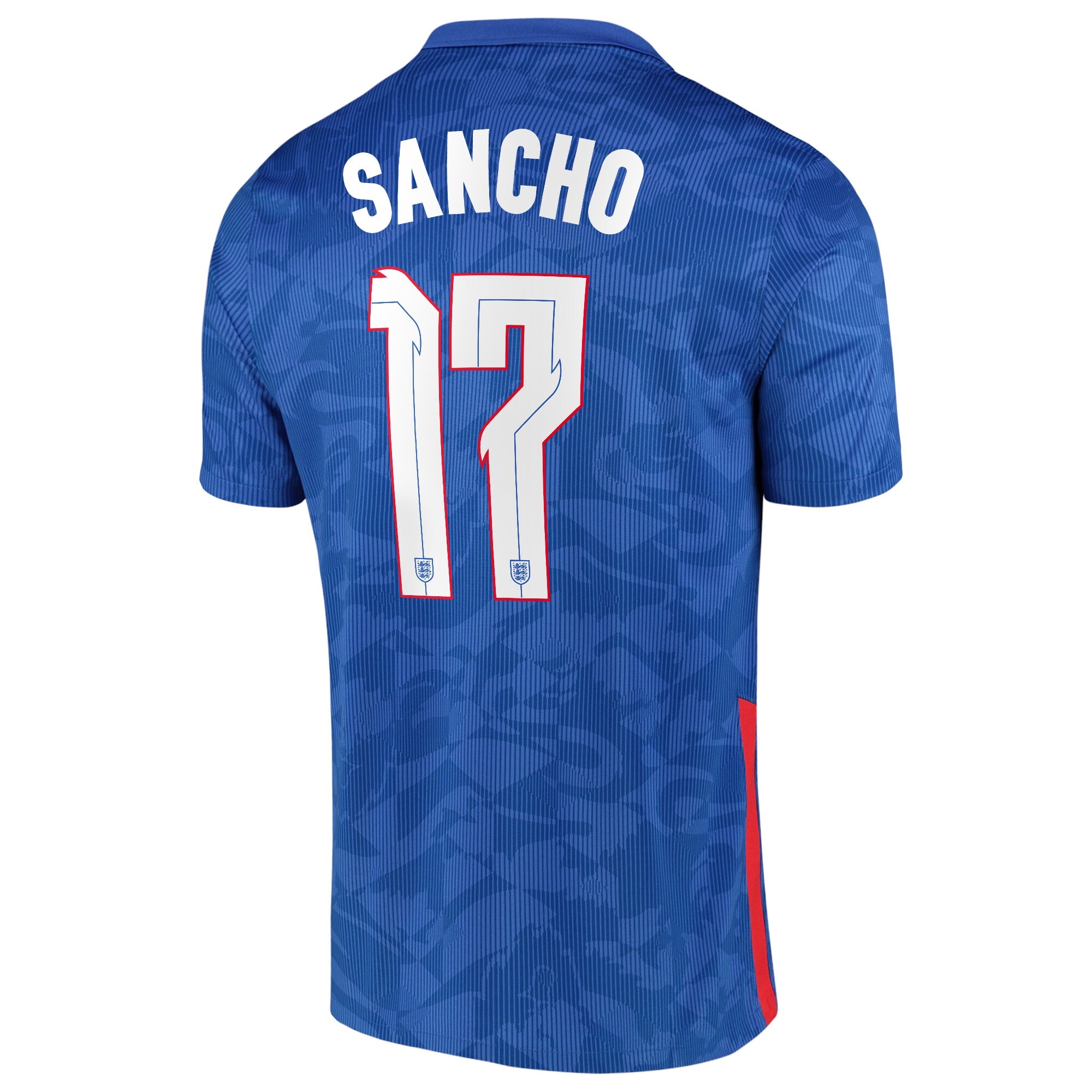 England Away Stadium Shirt 2020-22 with Sancho 17 printing