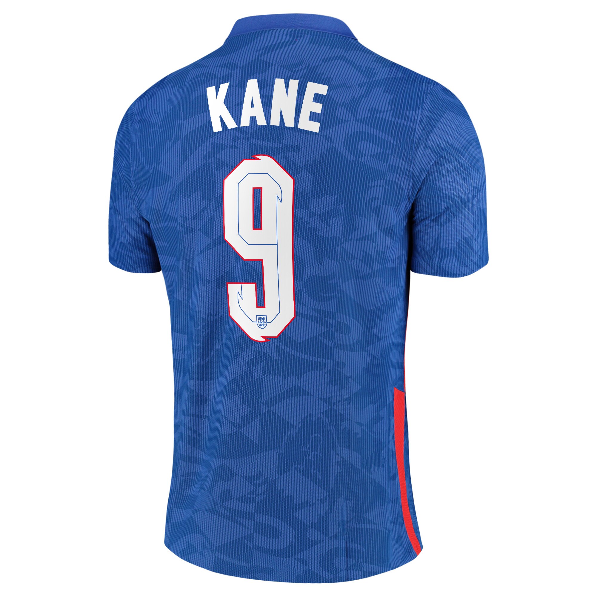 England Away Vapor Match Shirt 2020-22 with Kane 9 printing