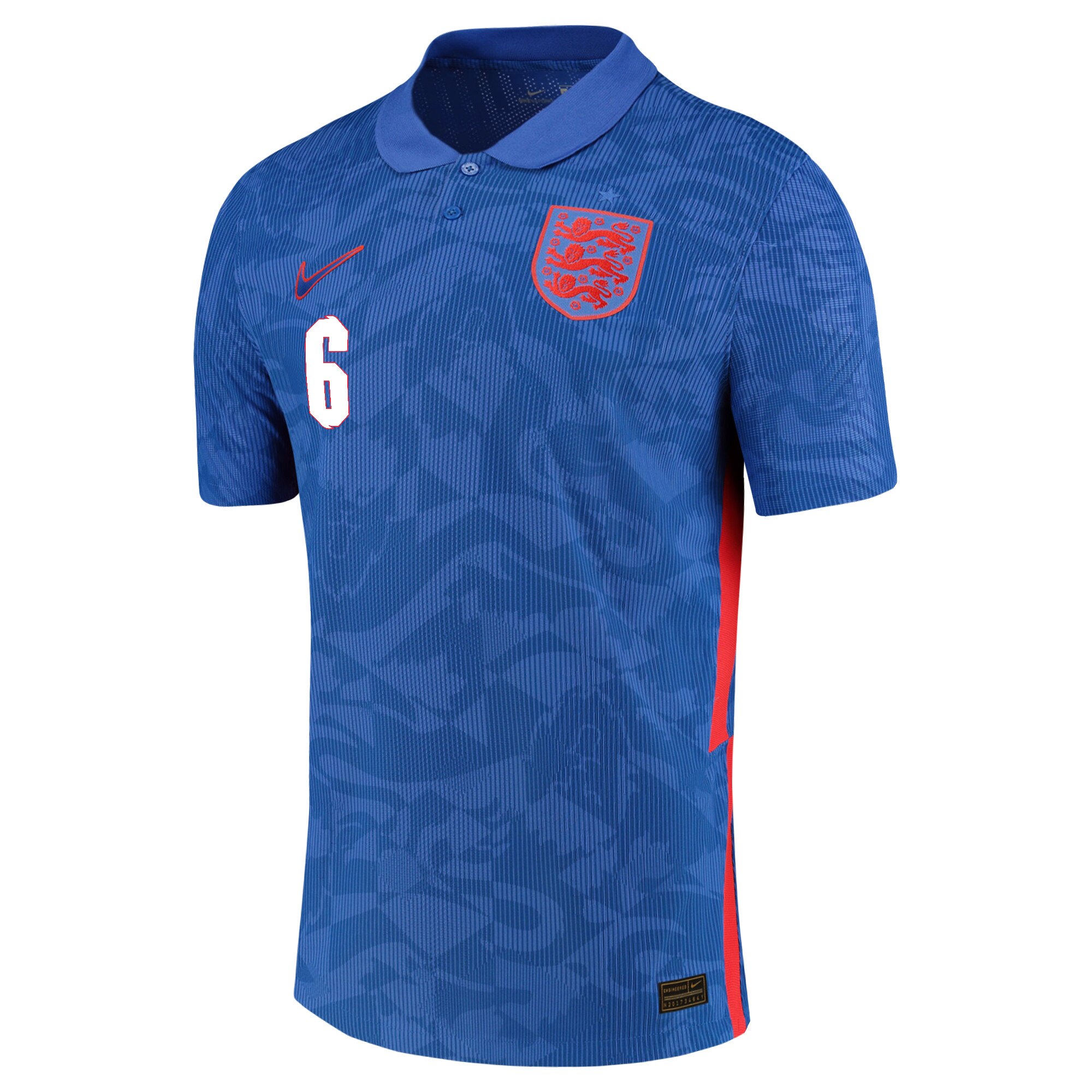 England Away Vapor Match Shirt 2020-22 with Maguire 6 printing