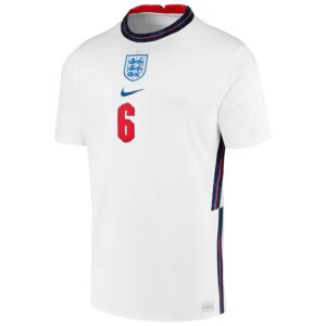 England Home Stadium Shirt 2020-22 with Maguire 6 printing