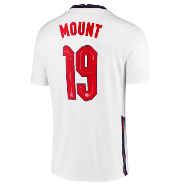 England Home Stadium Shirt 2020-22 with Mount 19 printing