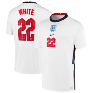England Home Stadium Shirt 2020-22 with White 22 printing