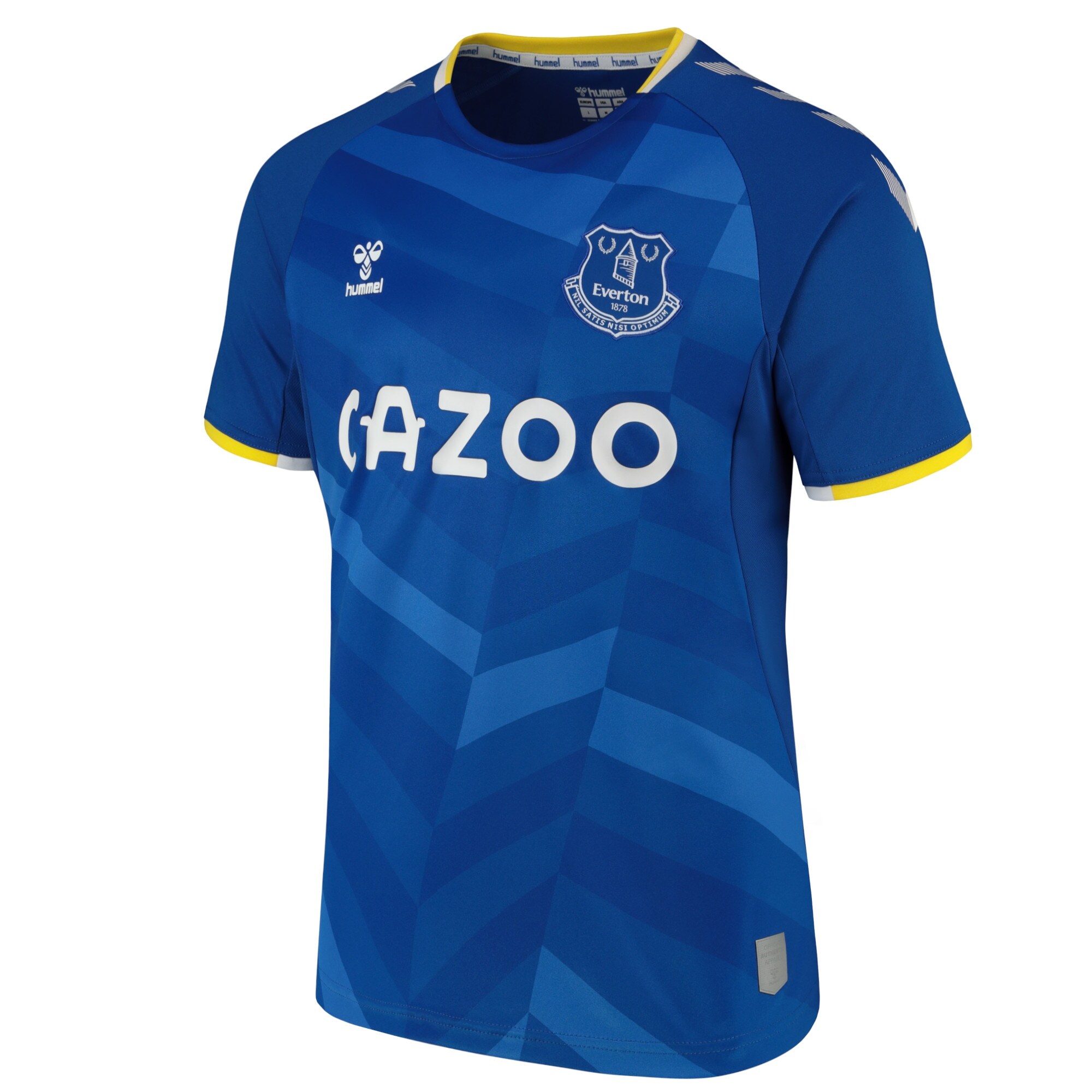 Everton Home Shirt - 2021-22 with El Ghazi 34 printing