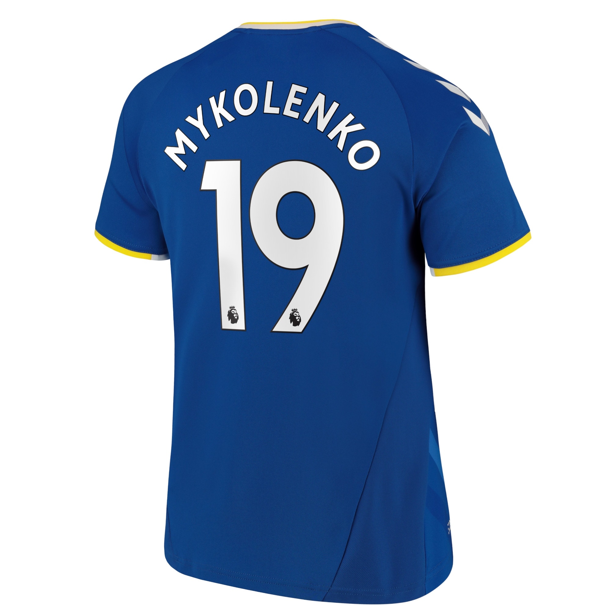 Everton Home Shirt - 2021-22 with Mykolenko 19 printing