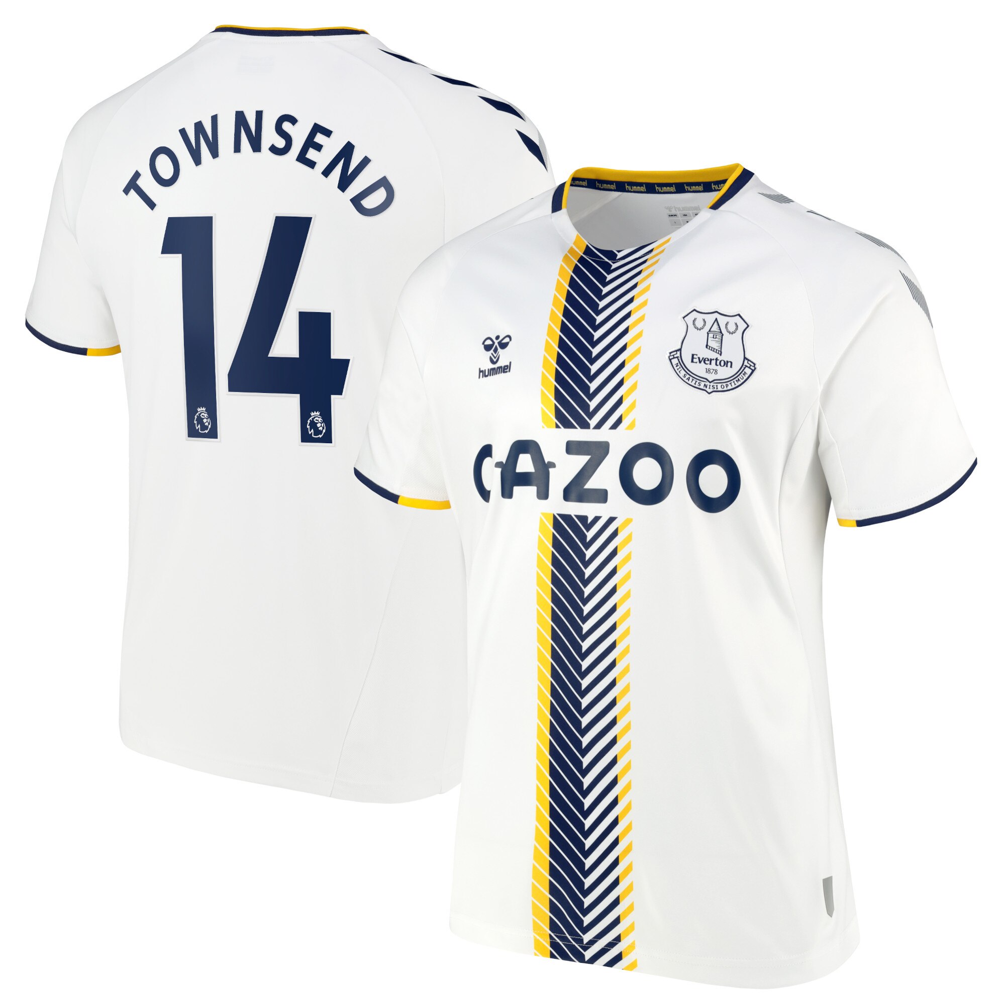 Everton Third Shirt 2021-22 with Townsend 14 printing
