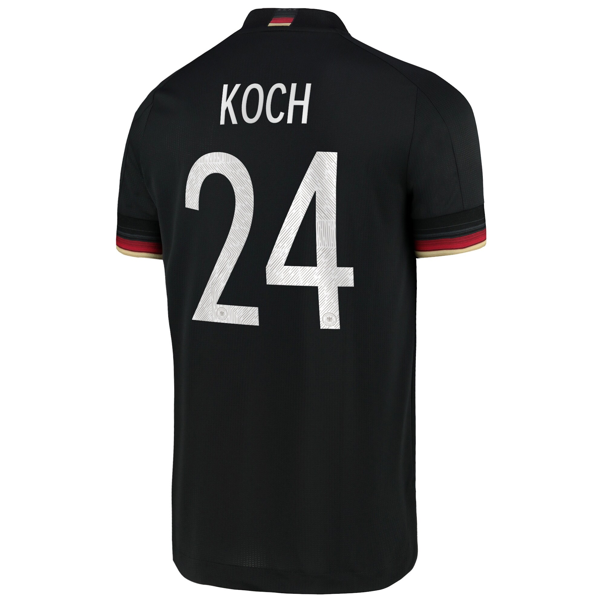 Germany Authentic Away Shirt 2021-22 with Koch 24 printing