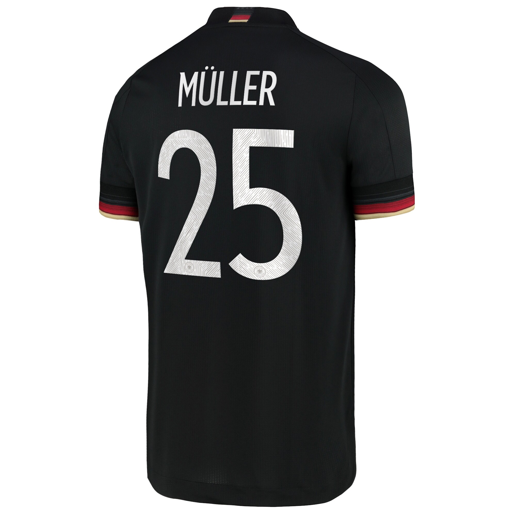 Germany Authentic Away Shirt 2021-22 with Muller 25 printing