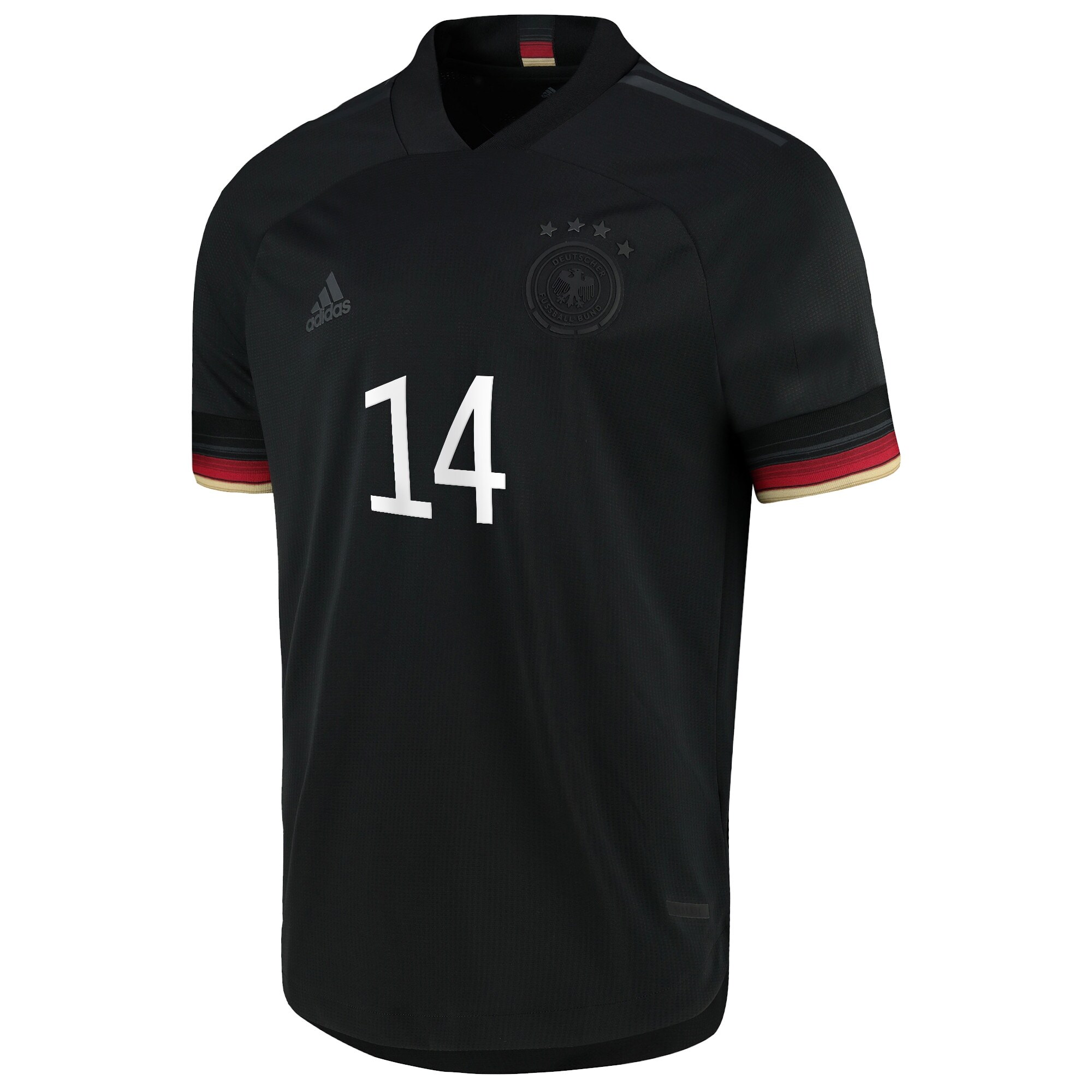 Germany Authentic Away Shirt 2021-22 with Musiala 14 printing
