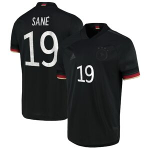Germany Authentic Away Shirt 2021-22 with Sane 19 printing
