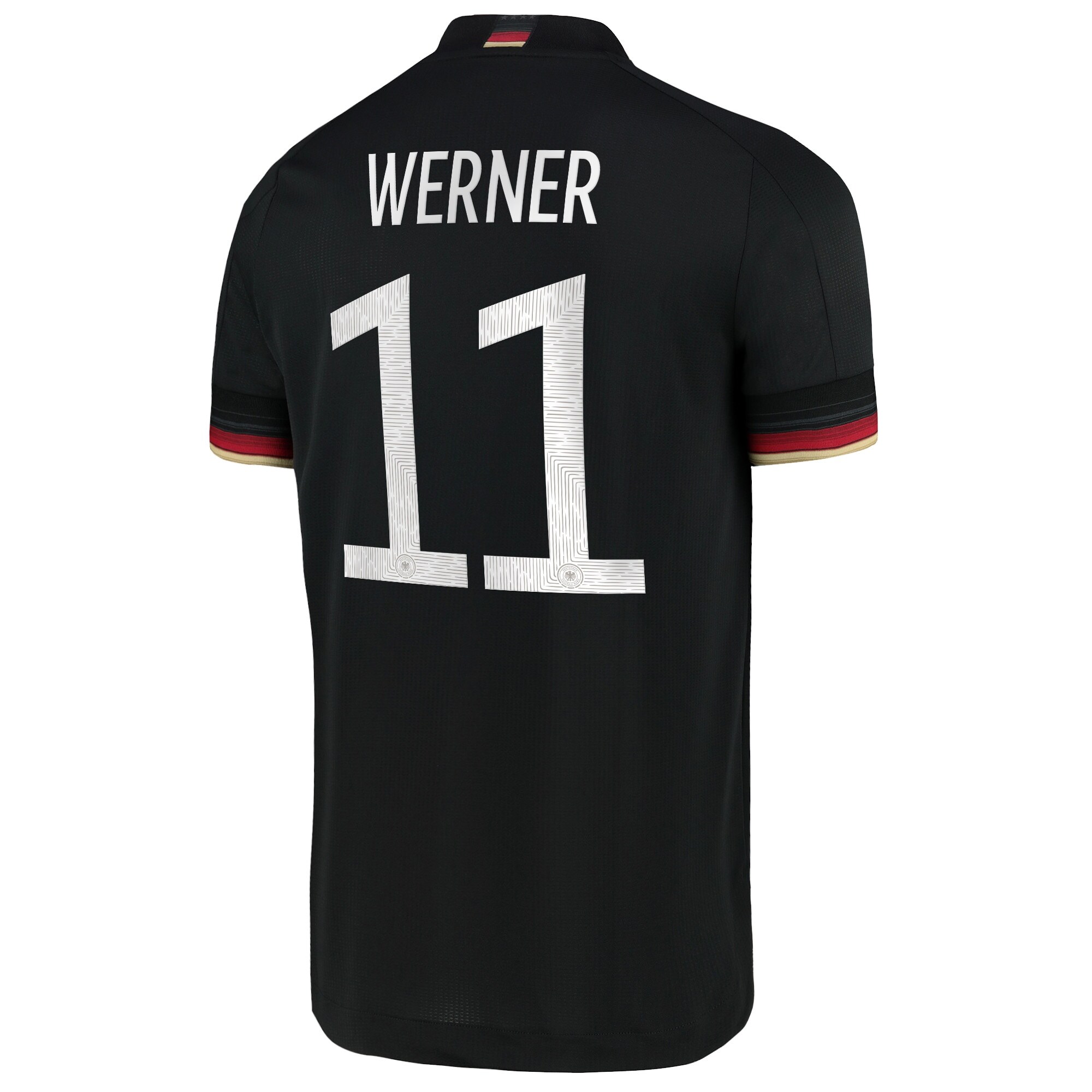 Germany Authentic Away Shirt 2021-22 with Werner 11 printing