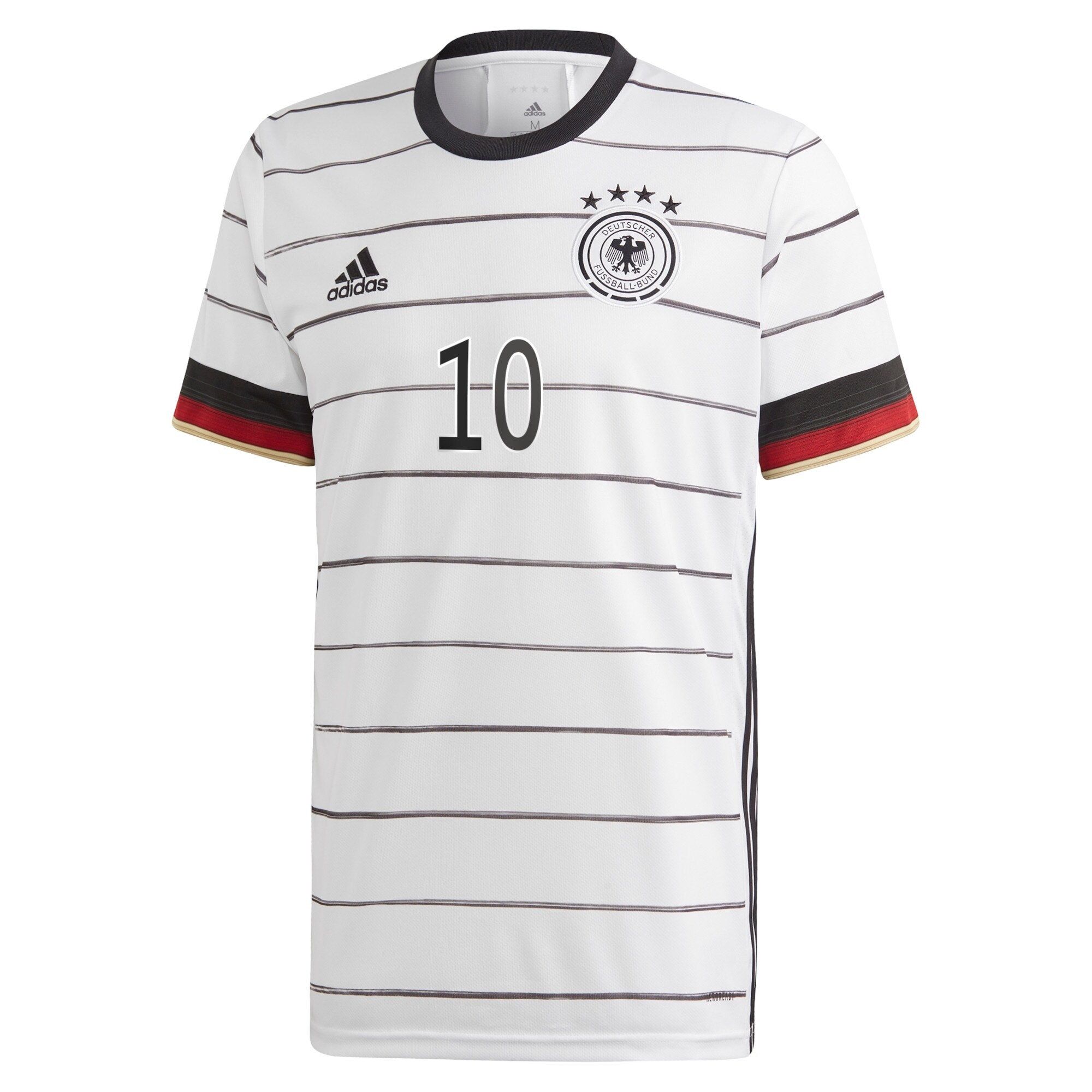 Germany Home Shirt 2019-21 with Gnabry 10 printing