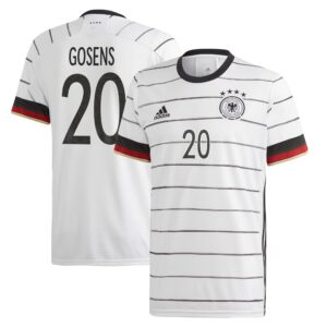 Germany Home Shirt 2019-21 with Gosens 20 printing
