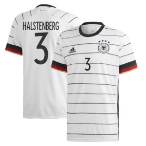 Germany Home Shirt 2019-21 with Halstenberg 3 printing