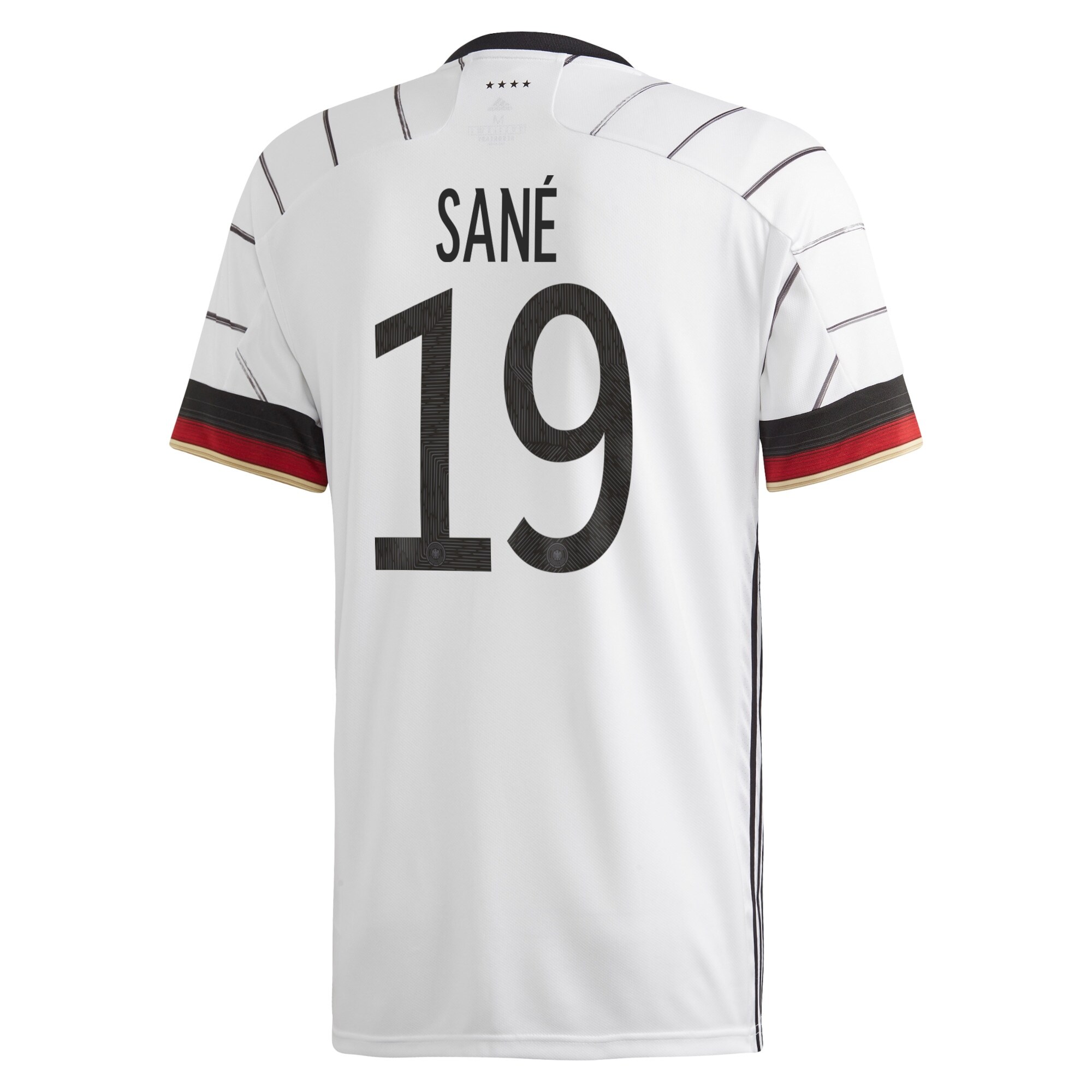 Germany Home Shirt 2019-21 with Sane 19 printing