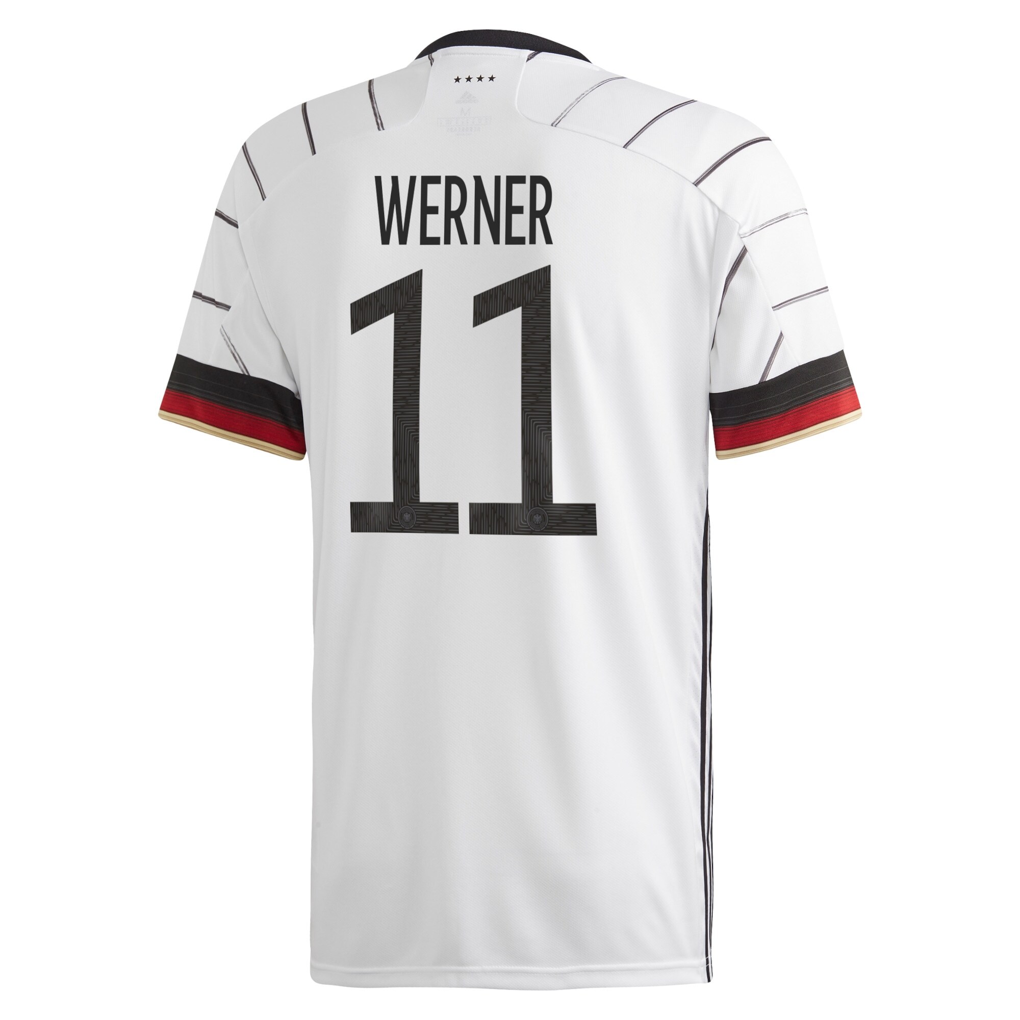 Germany Home Shirt 2019-21 with Werner 11 printing
