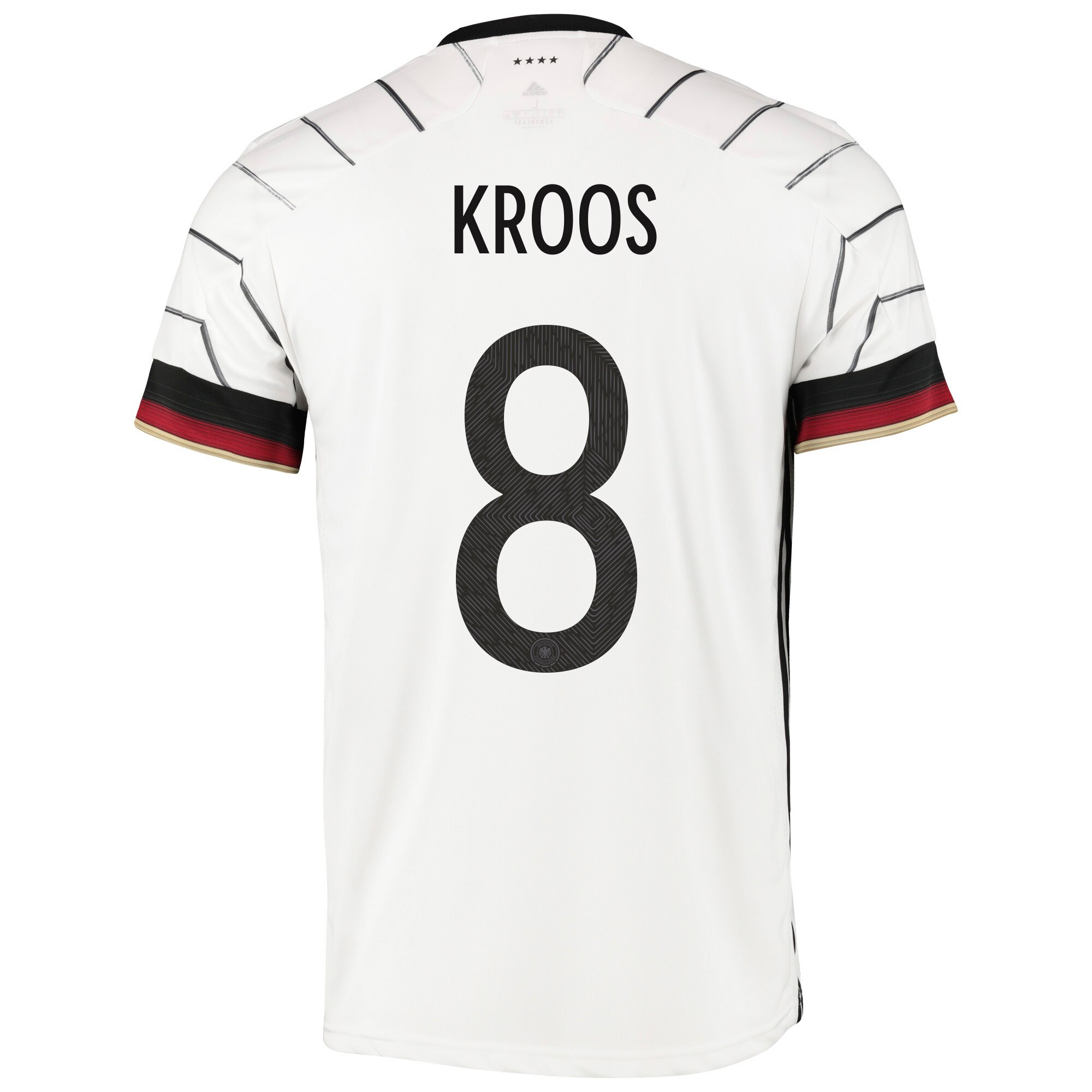 Germany Home Shirt with Kroos 8 printing