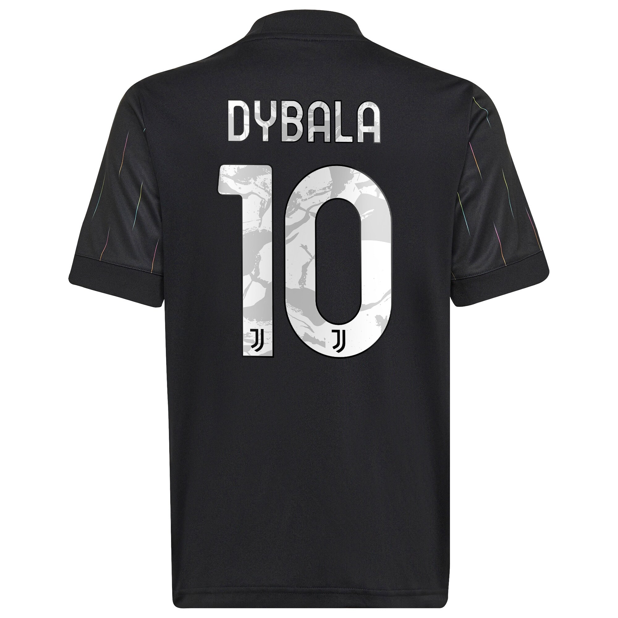 Juventus Away Shirt 2021-22 with Dybala 10 printing