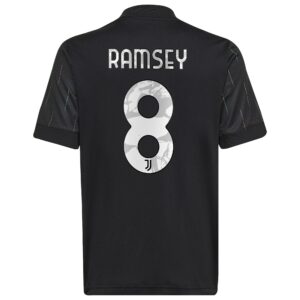 Juventus Away Shirt 2021-22 with Ramsey 8 printing