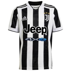 Juventus Home Shirt 2021-22 with Chiesa 22 printing