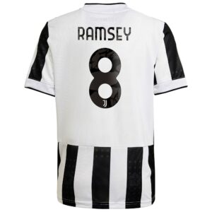 Juventus Home Shirt 2021-22 with Ramsey 8 printing