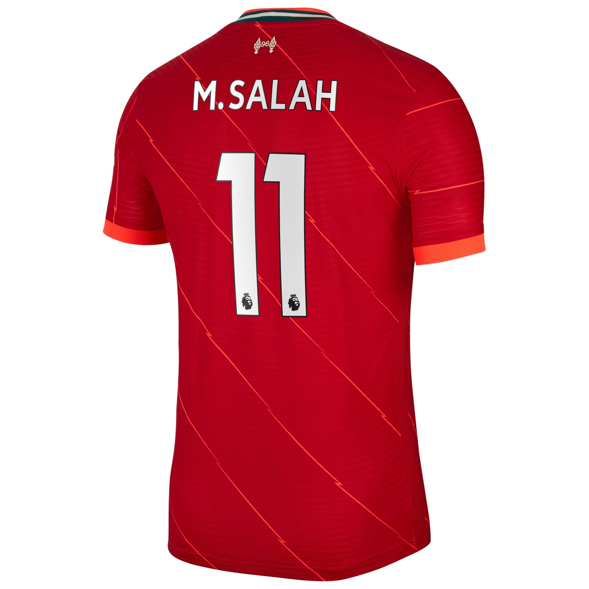 Liverpool Home Vapor Match Shirt 2021-22 with M.Salah 11 printing