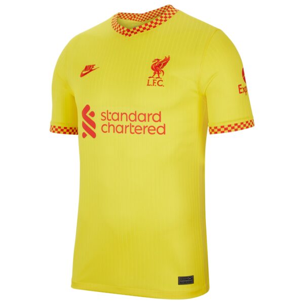 Liverpool Third Stadium Shirt 2021-22 with Firmino 9 printing