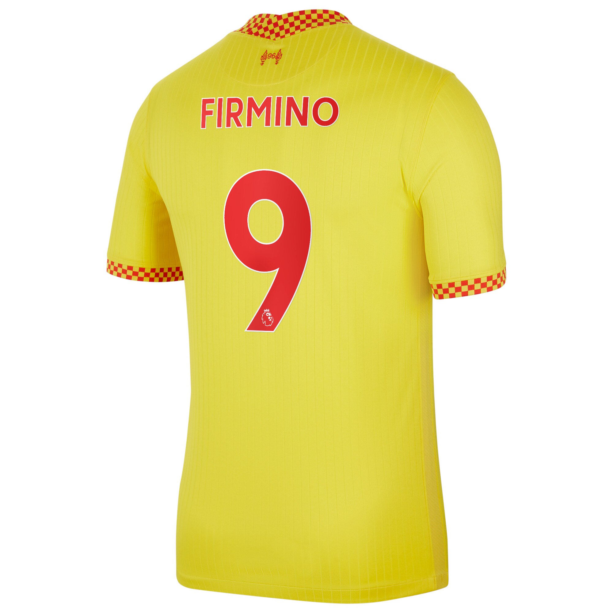 Liverpool Third Stadium Shirt 2021-22 with Firmino 9 printing