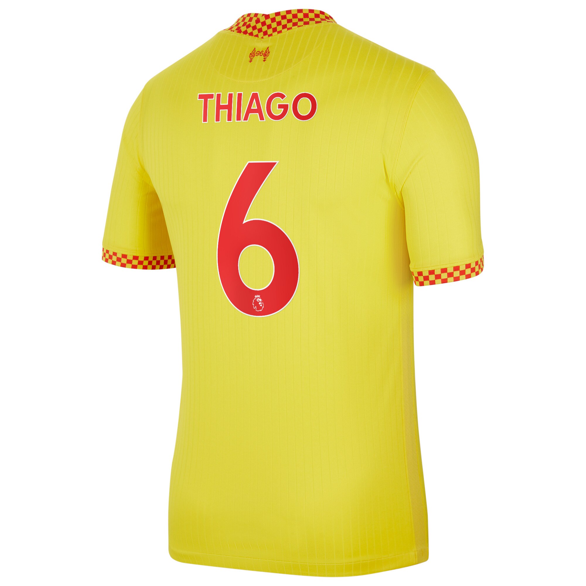 Liverpool Third Stadium Shirt 2021-22 with Thiago 6 printing