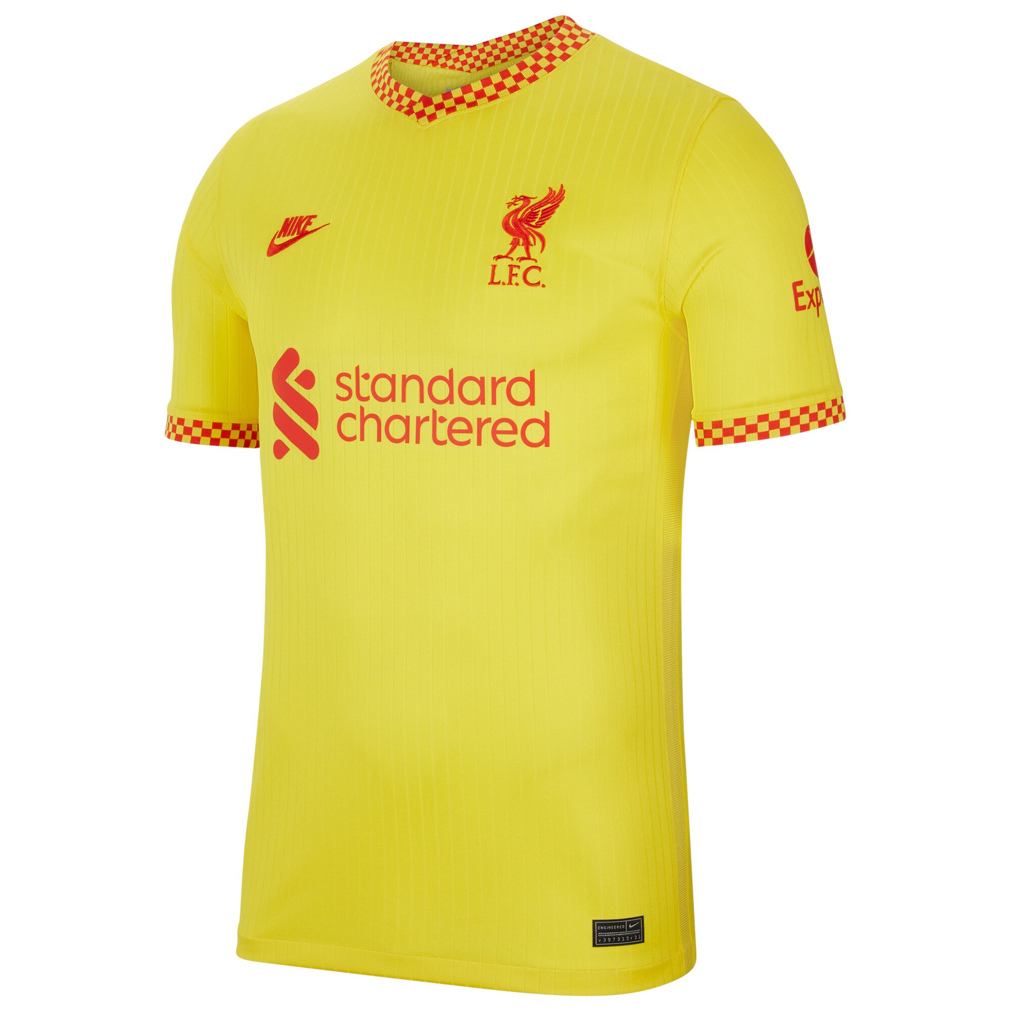 Liverpool Third Stadium Shirt 2021-22 with Virgil 4 printing