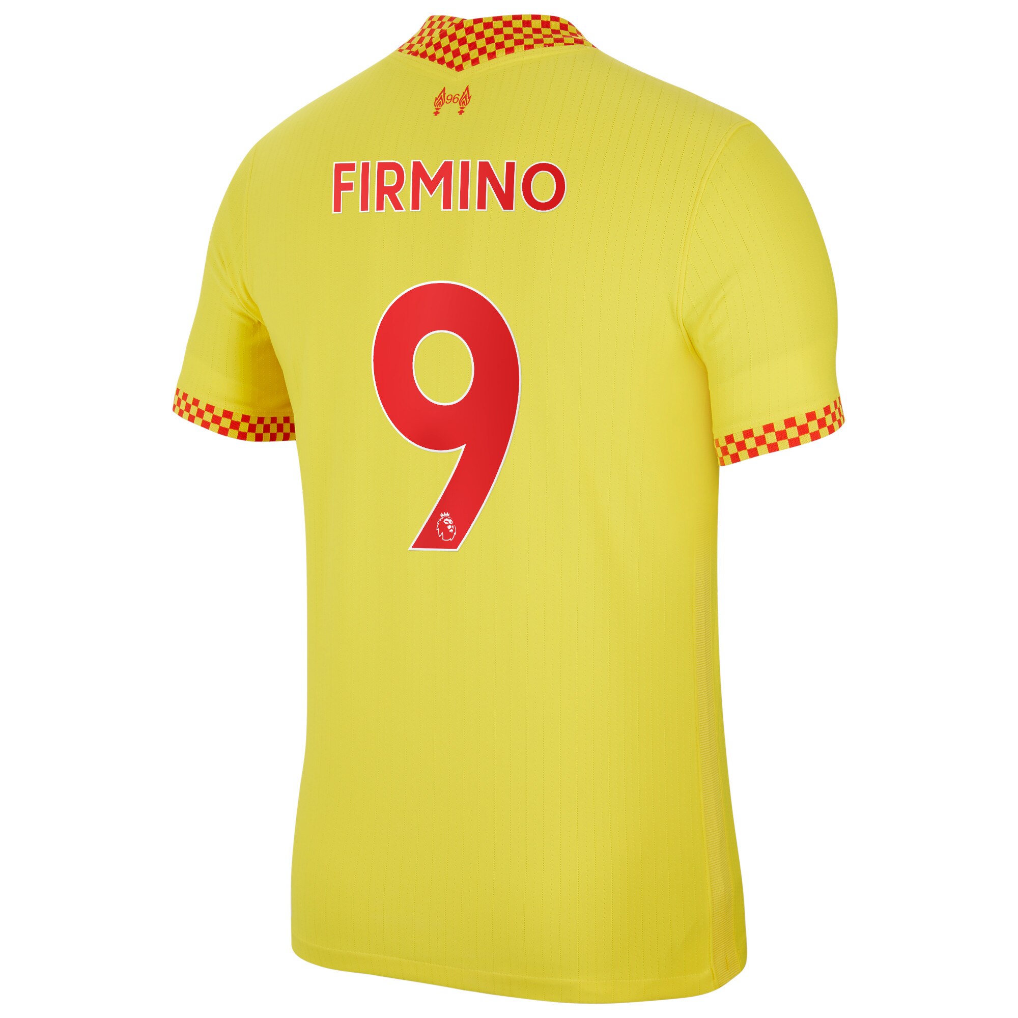 Liverpool Third Vapor Match Shirt 2021-22 with Firmino 9 printing