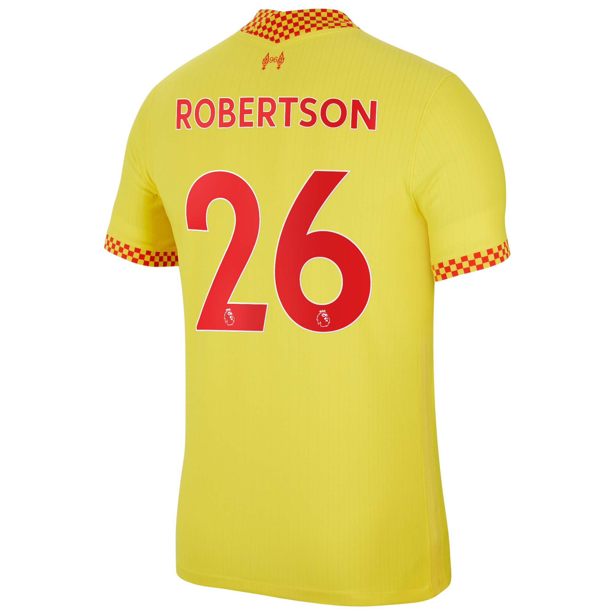 Liverpool Third Vapor Match Shirt 2021-22 with Robertson 26 printing