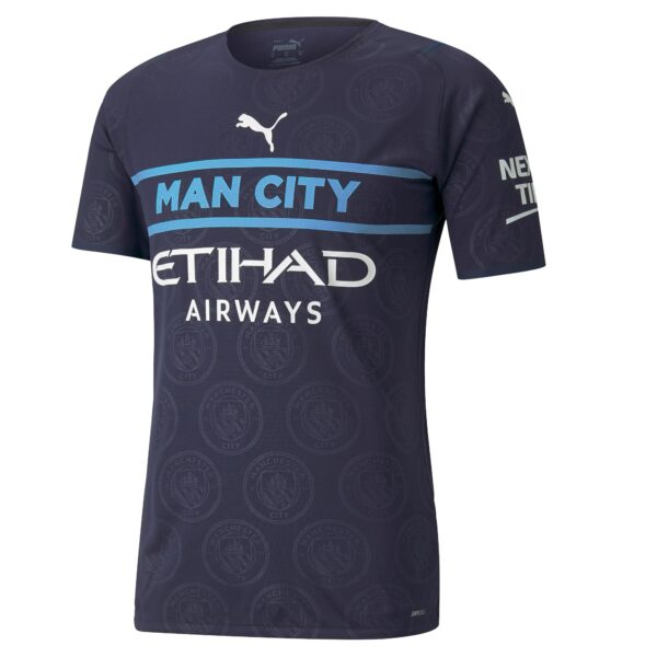 Manchester City Authentic Third Shirt 2021-22 with Foden 47 printing