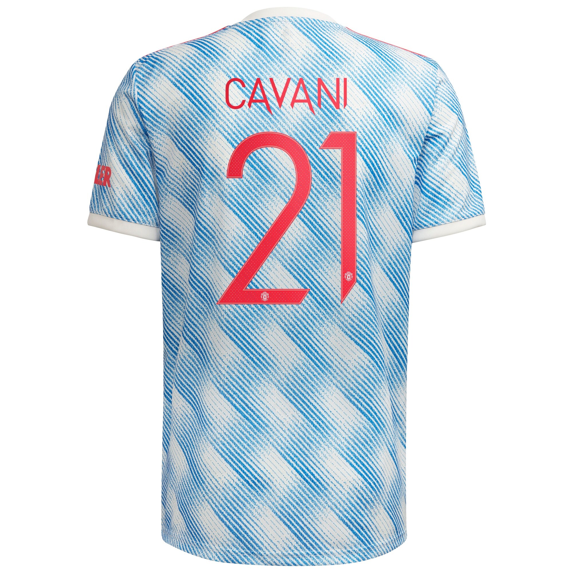 Manchester United Cup Away Shirt 2021-22 with Cavani 21 printing