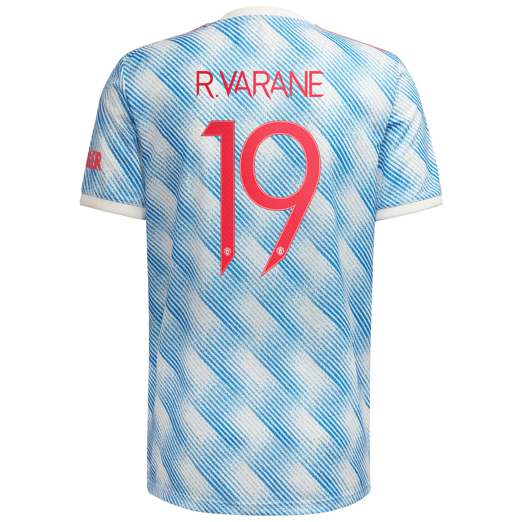 Manchester United Cup Away Shirt 2021-22 with R.Varane 19 printing
