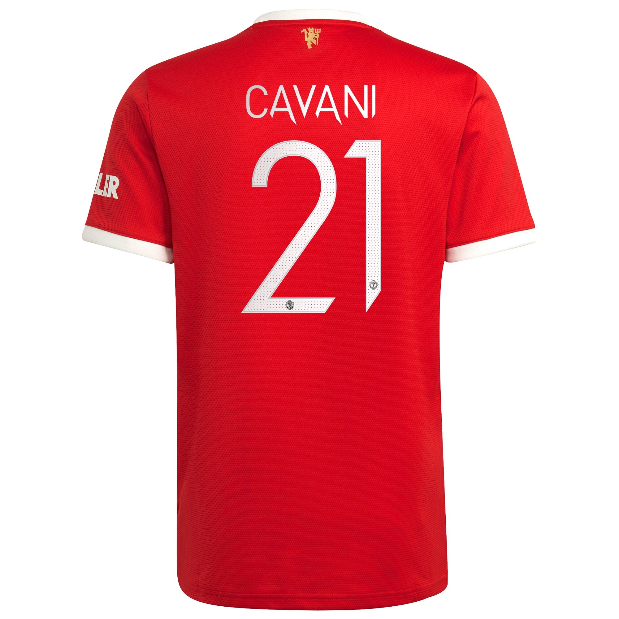 Manchester United Cup Home Shirt 2021-22 with Cavani 21 printing