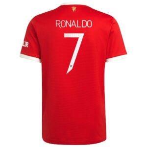 Manchester United Cup Home Shirt 2021-22 with Ronaldo 7 printing