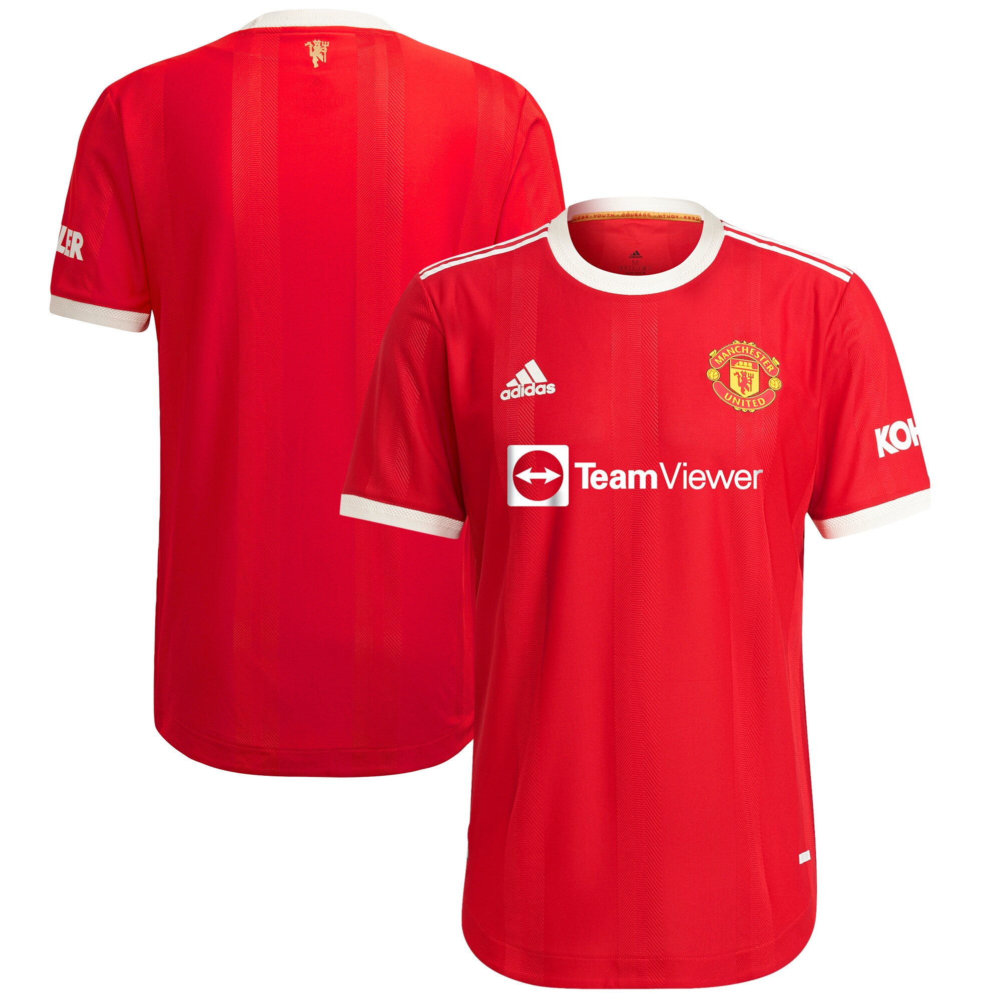 Manchester United Home Authentic Shirt 2021-22